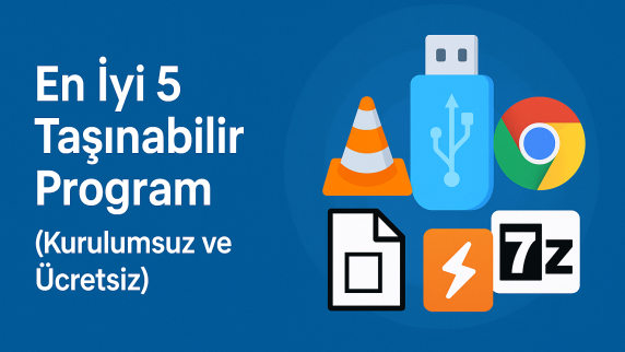 En İyi 5 Taşınabilir Program
